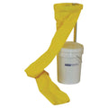 Shower Test Sock and Receptacle