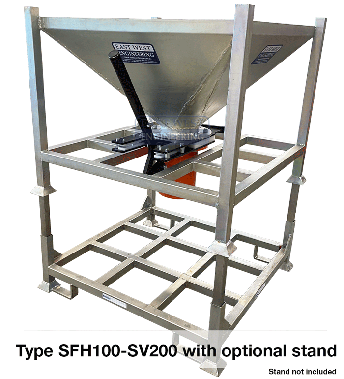 1000KG Working Load Limit Hopper | Site Waste Collection | East West Engineering, view 2