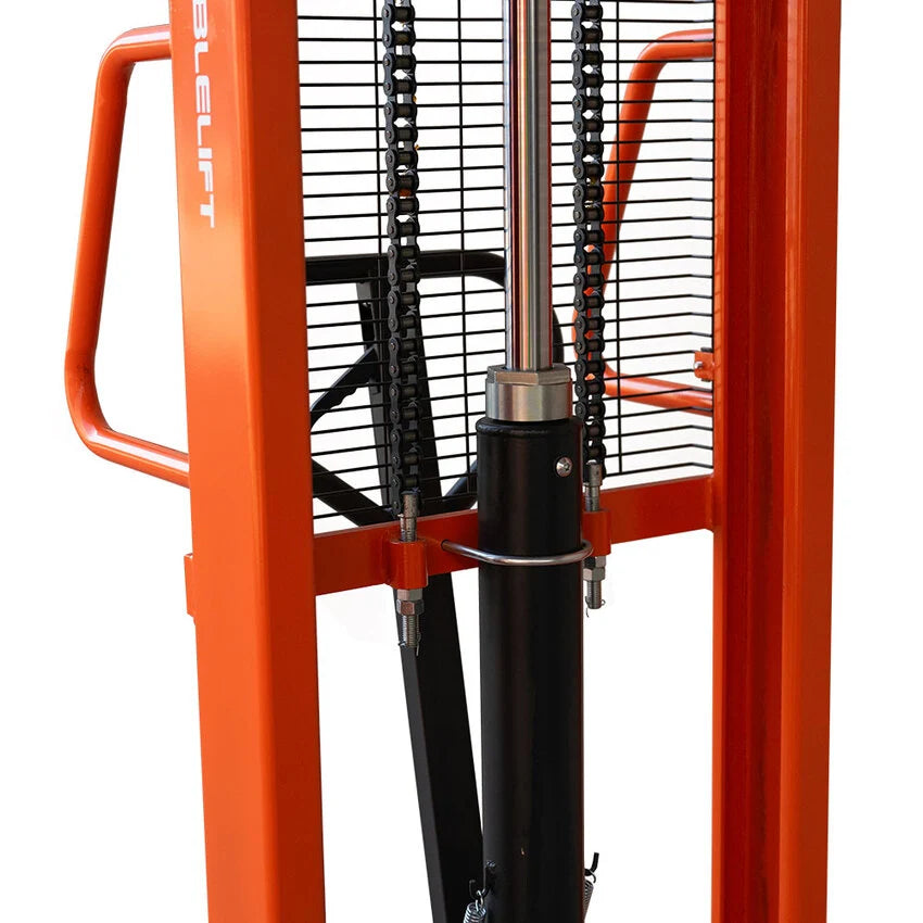 1000kg Manual Walkie Stacker | Warehouse Stacking | Team Systems, view 3