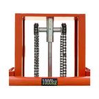 1000kg Capacity Manual Stacker | Warehouse Lifting | Team Systems, view 2