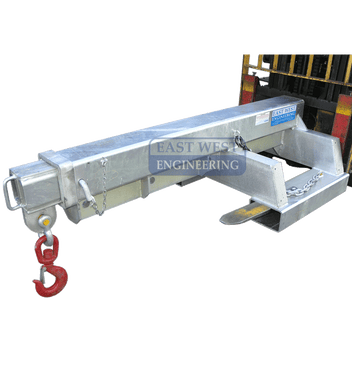 10T Working Load Limit Telescopic Jib | Industrial Site | East West Engineering