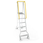 1800mm Folding Platform Ladder | Warehouse Maintenance | Star Aluminium, view 2