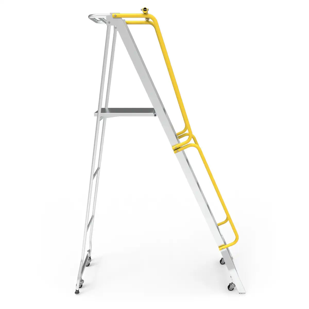 2100mm Platform Ladder | Warehouse Maintenance | Star Aluminium, view 5