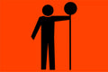 Class 1A Reflective Stop/Slow Man | Roadworks | Uniform Safety Signs