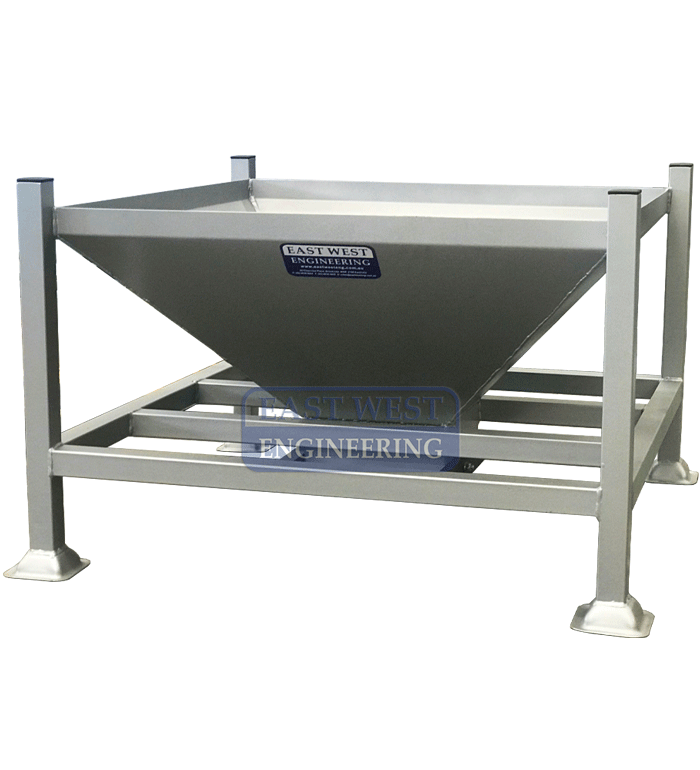 1000KG Working Load Limit Hopper with Slide Valve | East West Engineering