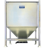 1000kg Working Load Limit Hopper | Industrial Waste Handling | East West Engineering, view 4