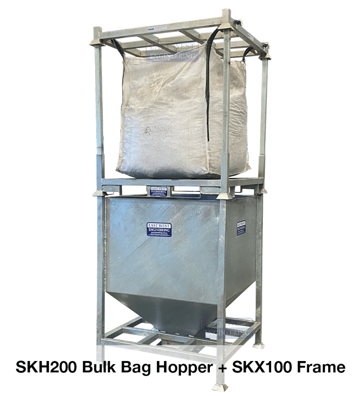 1000kg Working Load Limit Hopper | Industrial Waste Handling | East West Engineering, view 3