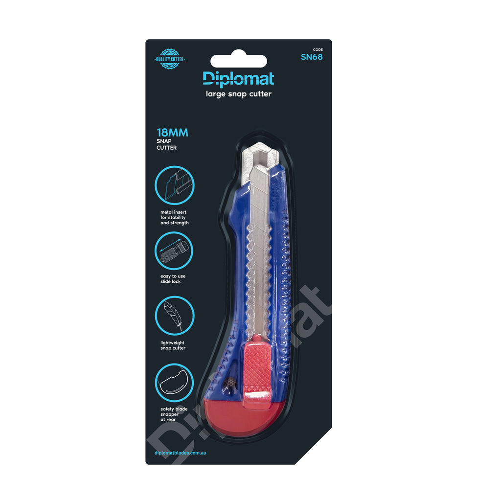 Large 18mm Snap Cutter with Slide Lock - view 2