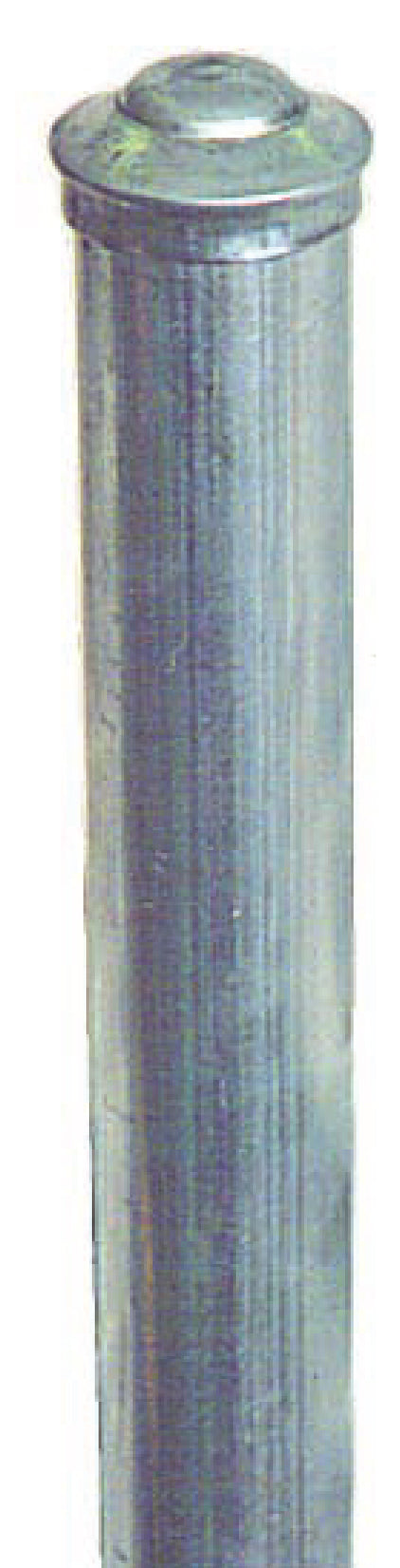 60mm x 4.2mtr Galvanised Post with End Cap Sign