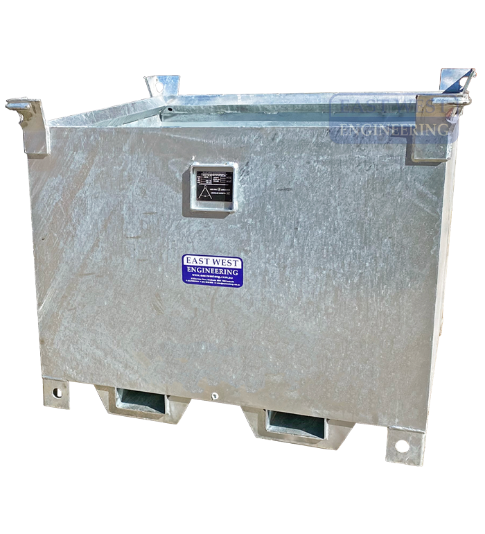 125.00cm Dimensions Waste Collection Bin | East West Engineering