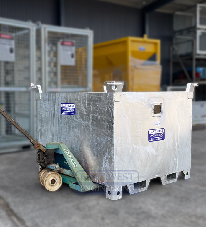 125.00cm Dimensions Waste Collection Bin | East West Engineering, view 2