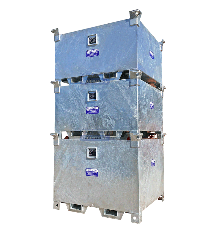 2000 kg Working Load Limit Crane Bin | East West Engineering, view 2