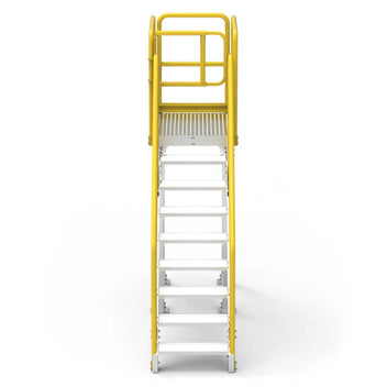 12 Step Aluminium Step Stair | Industrial Access | Star Aluminium