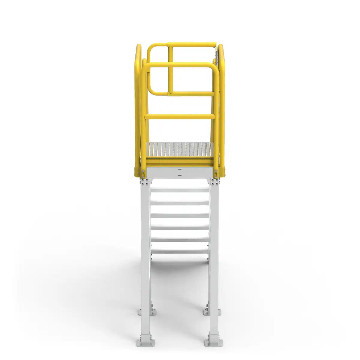 5 Step Aluminium Stair | Industrial Access Platforms | Star Aluminium, view 2