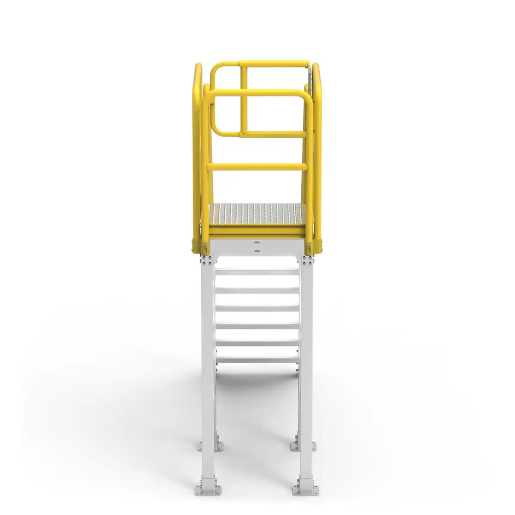 9 Step Aluminium Stair | Industrial Access Platforms | Star Aluminium