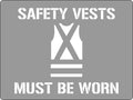 600x400mm Poly Stencil | Warehouse Safety Marking | Uniform Safety Signs