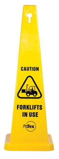 890mm Forklift Safety Cone | Industrial Warehouses | Uniform Safety Signs