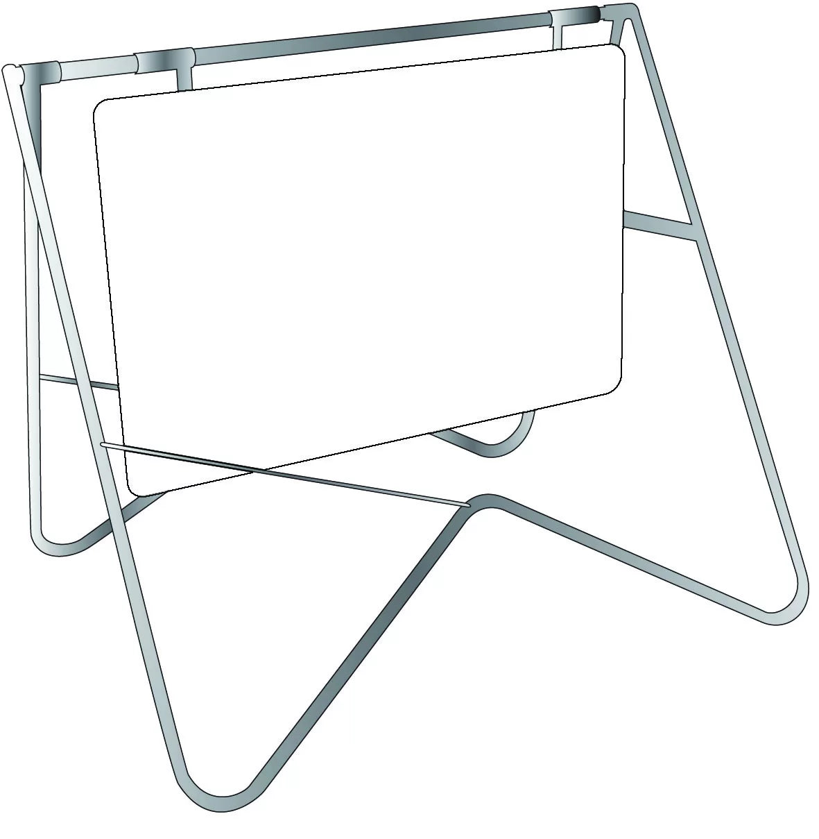 600x600mm Swing Stand | Temporary Site Signage | Uniform Safety Signs