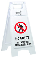 Plastic A-Frame No Entry Sign | Site Access Control | Uniform Safety Signs