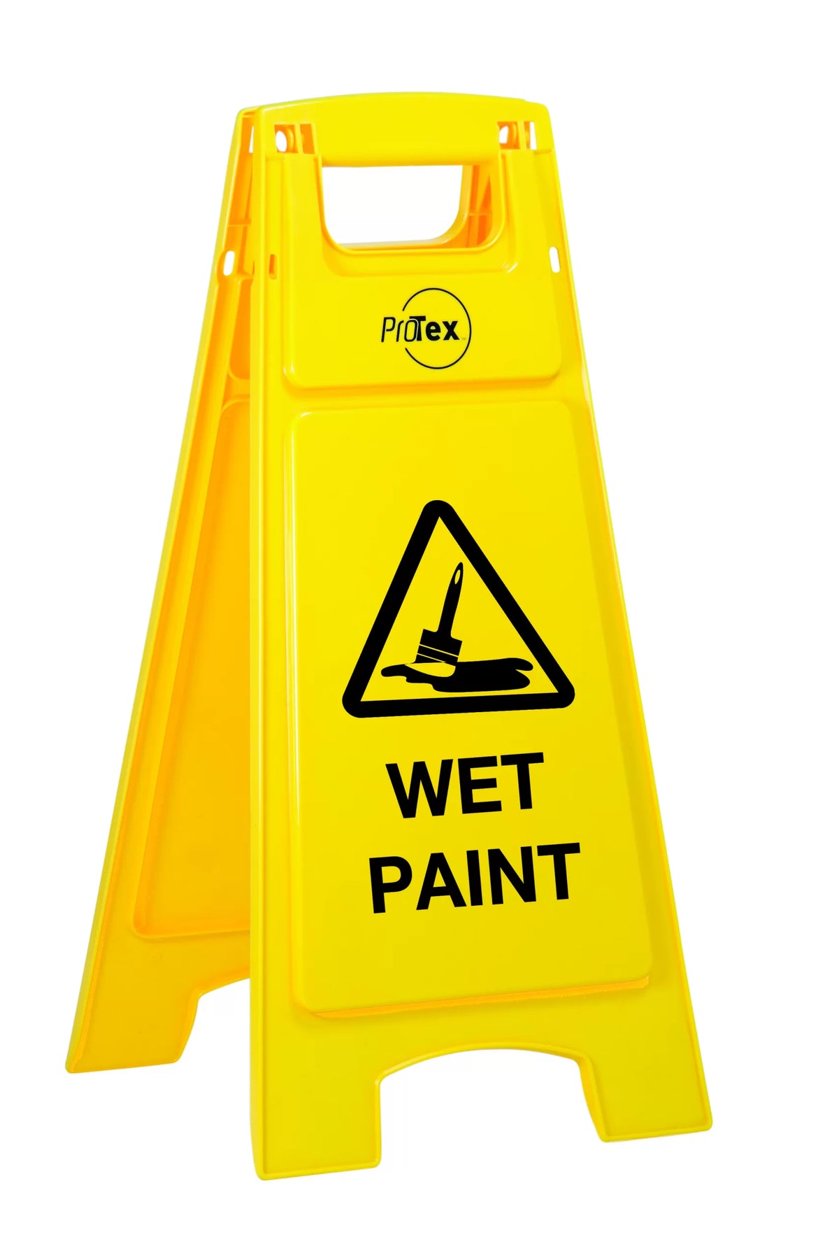 Plastic A-Frame Caution Wet Paint Sign | Site Maintenance | Uniform Safety Signs