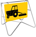 Class 1 Metal Mower Sign | Grounds Maintenance | Uniform Safety Signs