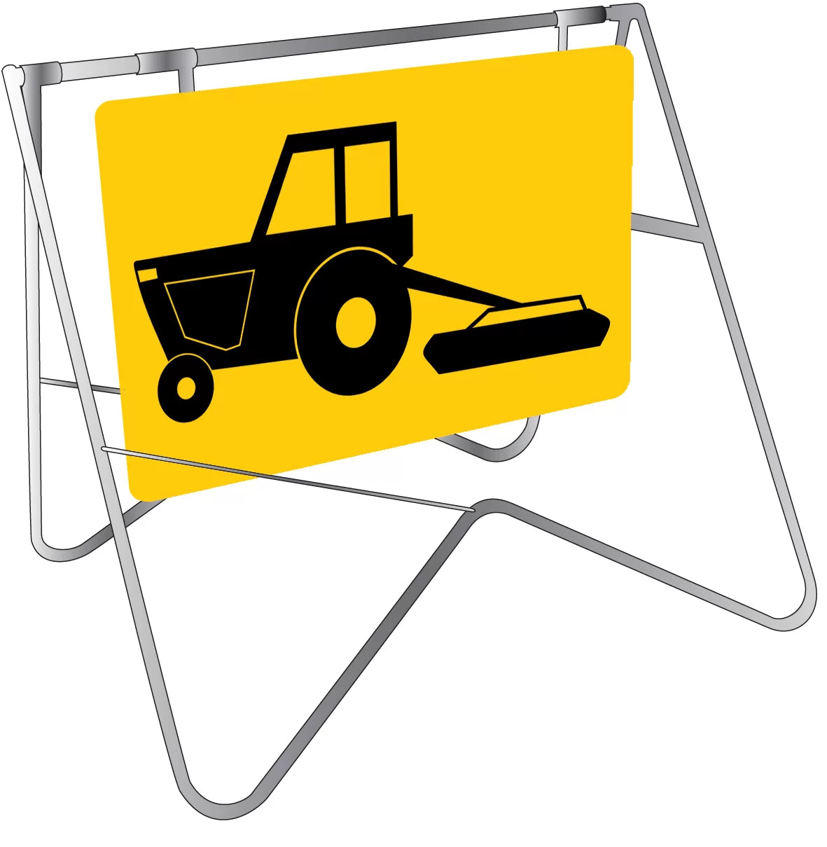 Class 1 Metal Mower Sign | Grounds Maintenance | Uniform Safety Signs