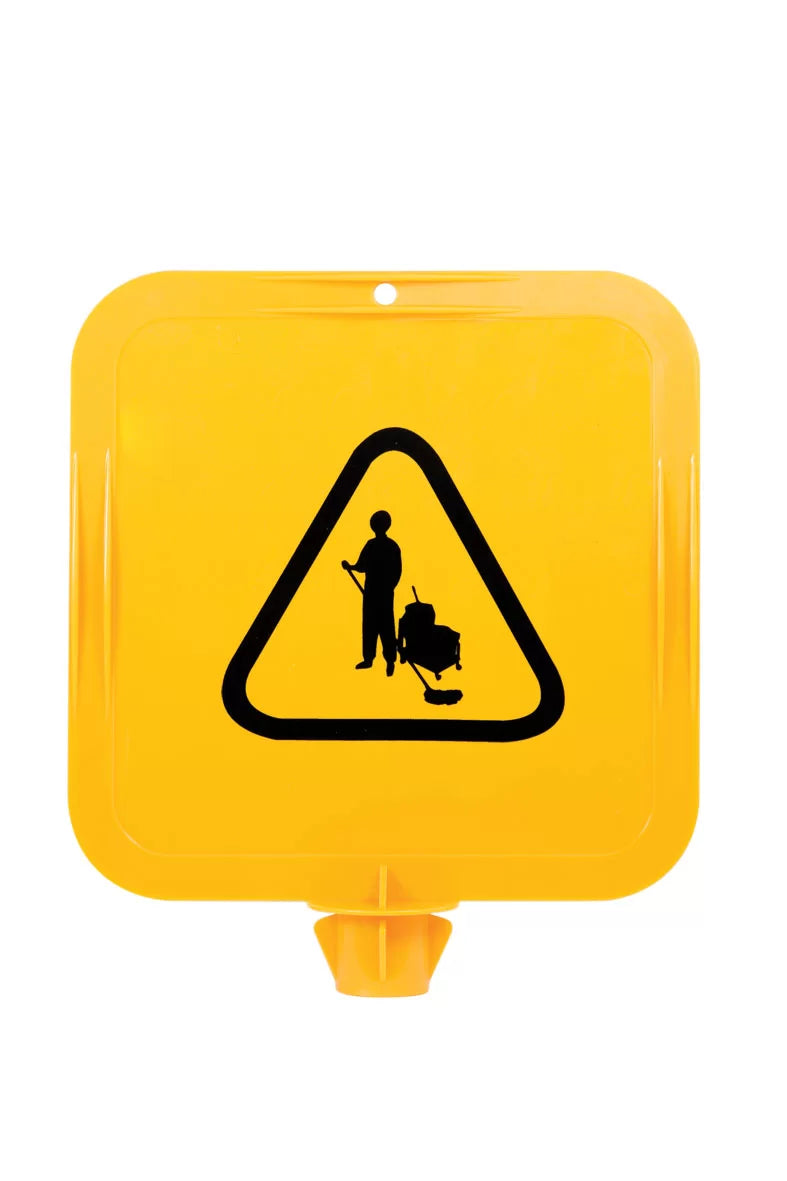 Cleaning Pictogram Lock-in Sign Frame | Facility Maintenance | Uniform Safety Signs