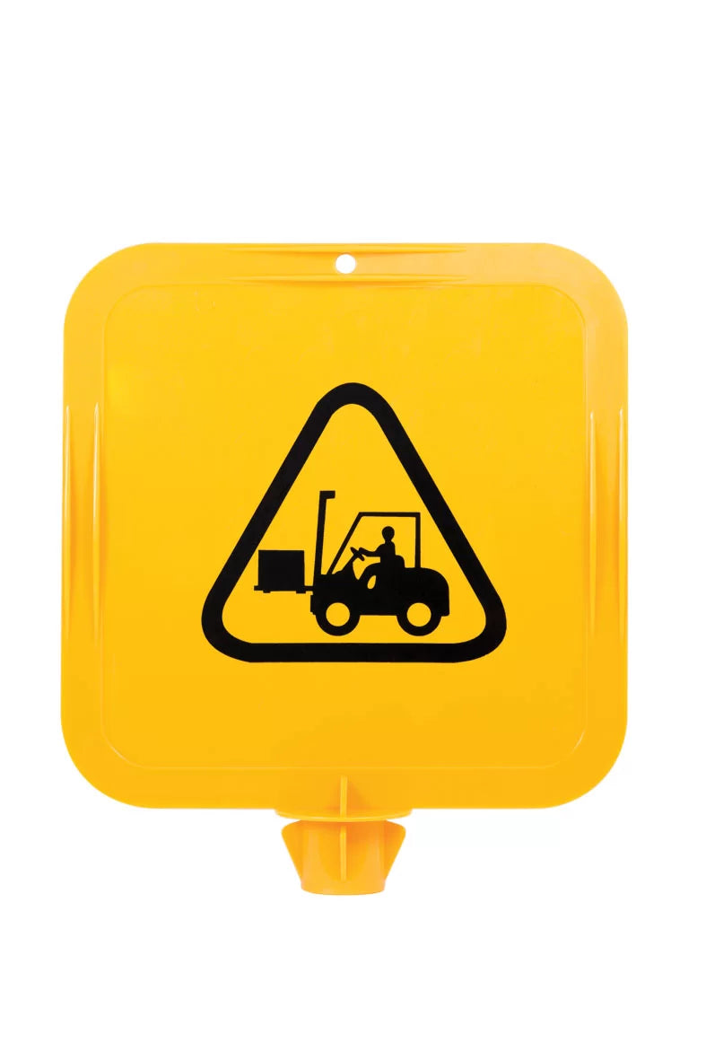 Forklift Pictogram Lock-in Sign Frame | Warehouse Safety | Uniform Safety Signs