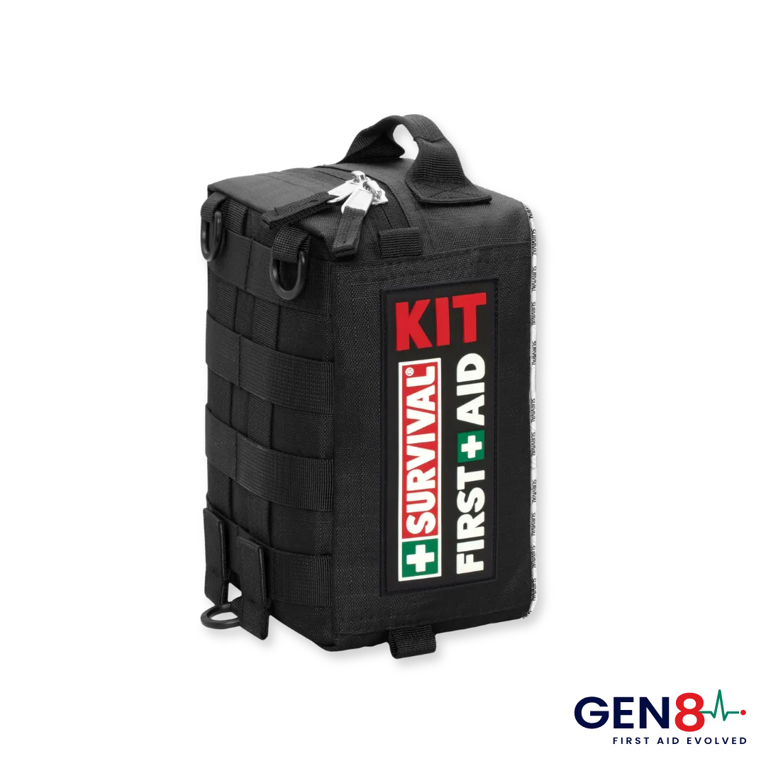 Medium Survival Medium First Aid Kit - Black