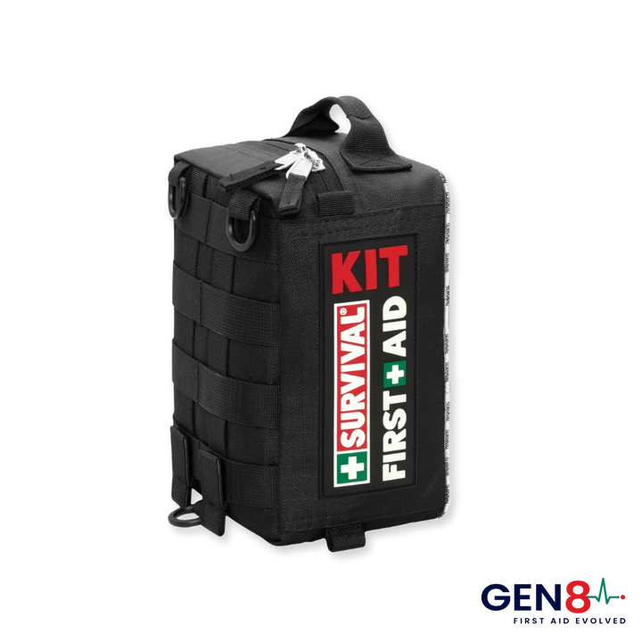 Medium Survival Medium First Aid Kit - Black