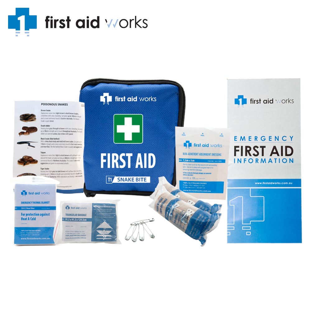 Snake Bite and Shock First Aid Kit T1 | Vision Safe, view 3