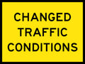 900x600mm Class 1 Changed Traffic Conditions Sign