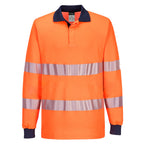 Hi-Vis Long Sleeve Polo Shirt - view 1