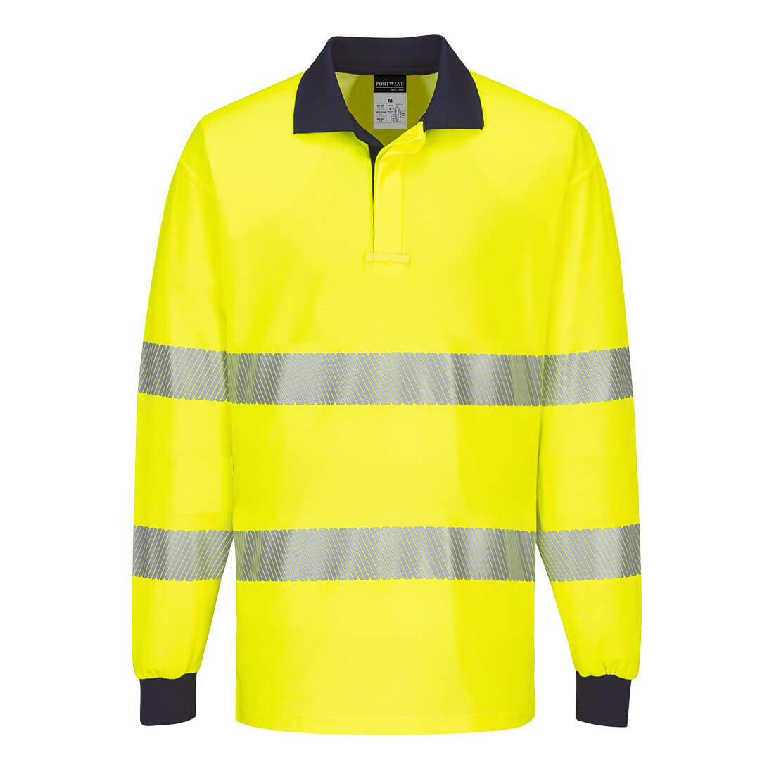 Hi-Vis Long Sleeve Polo Shirt - view 3