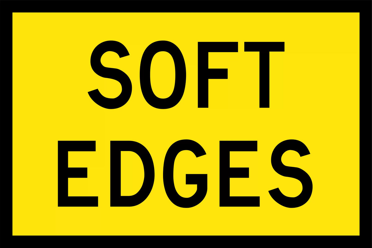 900x600mm Boxed Edge Sign | Roadwork Hazards | Uniform Safety Signs