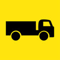 600x600mm 6mm Corflute Class 1 Reflective Truck Symbol Sign