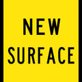 600x600mm Corflute New Surface Sign | Roadworks | Uniform Safety Signs