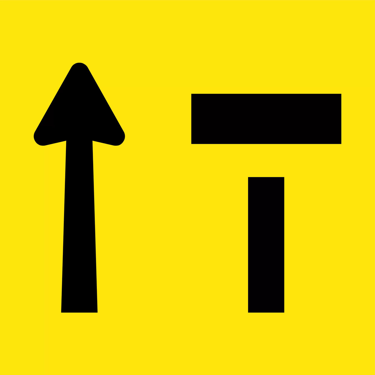 600x600mm Corflute Lane Status Sign | Roadworks | Uniform Safety Signs