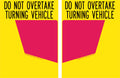 300x400mm Metal Vehicle Marker | Roadworks & Transport | Uniform Safety Signs