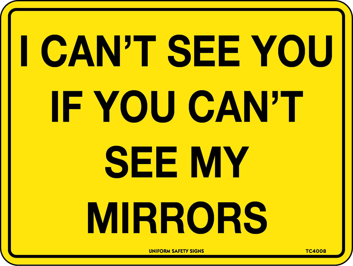 300x225mm Metal Vehicle Sign | Roadworks & Site Traffic | Uniform Safety Signs