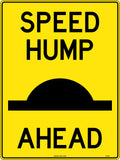 600x400mm Speed Hump Ahead Sign | Traffic Management | Uniform Safety Signs