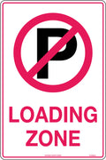 450x300mm Loading Zone Sign | Commercial Loading Bays | Uniform Safety Signs