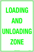 450x300mm Loading Zone Sign | Commercial Warehouses | Uniform Safety Signs