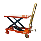 150kg Capacity Manual Scissor Lift | Warehouse Workstations | Team Systems, view 4