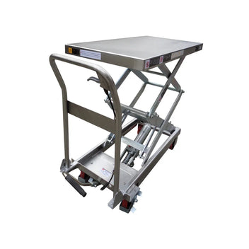 100kg Capacity Stainless Steel Scissor Lift | Food & Medical | Team Systems