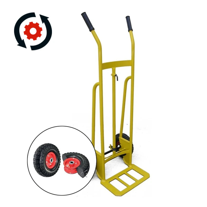 300kg Capacity Hand Trolley | Warehouse and Site Use | Team Systems, view 2