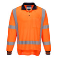 Hi-Vis Long Sleeve Polo Shirt - view 1