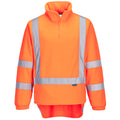 Hi-Vis X Back 1/4 Zip Polar Fleece - view 1