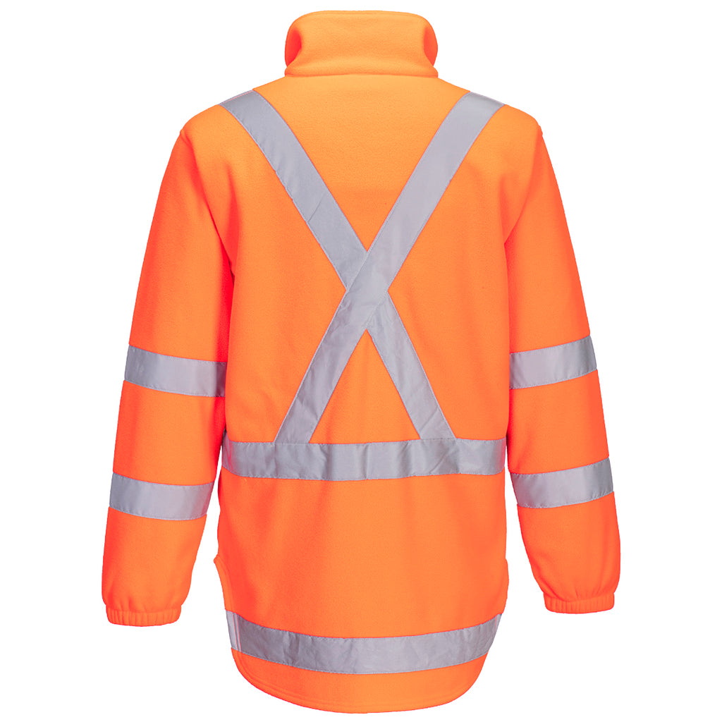 Hi-Vis X Back 1/4 Zip Polar Fleece - view 2
