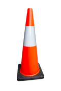 900mm Class 1 Reflective Traffic Cones | Roadworks | Uniform Safety Signs